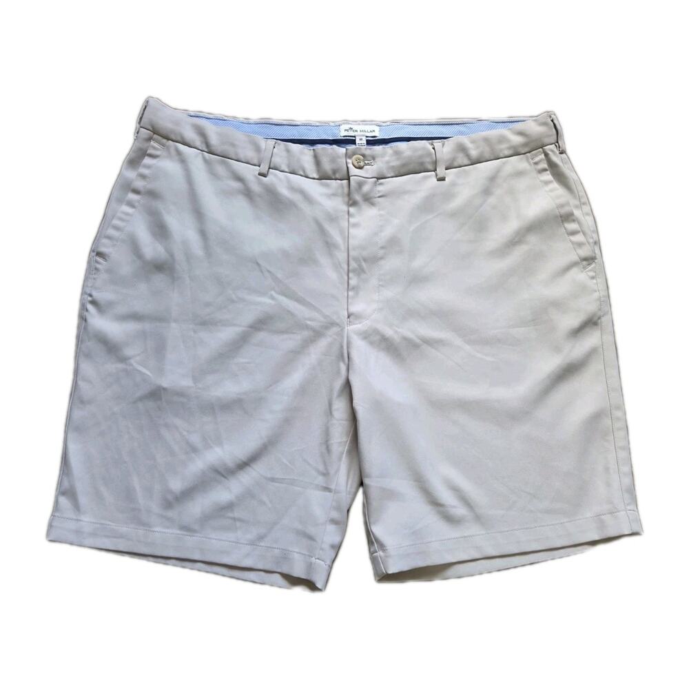 Peter Millar Golf Shorts Salem Performance Stretch Flat Front Golf Casual 40x9"
